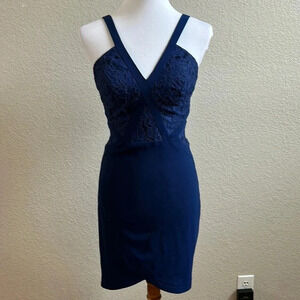 Aidan by Aidan Mattox Lace Dress